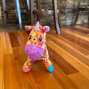 Unicorn plushy from a claw machine